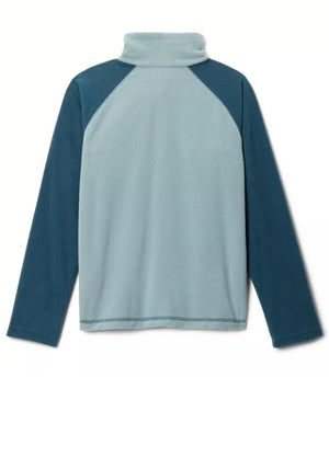 Columbia Kids Glacial Quarter Zip Fleece, Blue