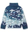 Columbia Kids Helvetia II Sherpa Print Fleece, Blue