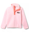 Columbia Kid Helvetia Half Snap Fleece, Pink