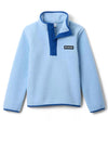 Columbia Kid Helvetia Half Snap Fleece, Blue