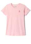 Columbia Girl Mission Lake Short Sleeve Tee, Pink