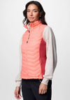 Columbia Powder Pass™ II Hybrid Gilet, Coral