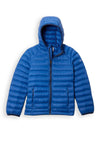 Columbia Kids Powder Pass Insulated Hooded Coat, Blue