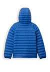 Columbia Kids Powder Pass Insulated Hooded Coat, Blue