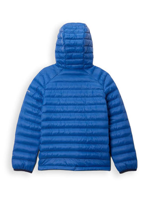 Columbia Kids Powder Pass Insulated Hooded Coat, Blue