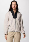 Columbia Sequoia Grove™ Zipped Fleece, Beige and Black