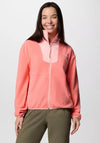 Columbia Sequoia Grove™ Zipped Fleece, Coral and Pink