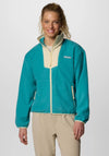 Columbia Sequoia Grove™ Zipped Fleece, Teal and Yellow