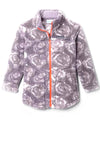 Columbia Kids West Blend Print Sherpa Fleece, Purple