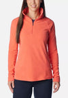 Columbia Glacial™ IV Half Zip, Coral