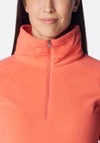 Columbia Glacial™ IV Half Zip, Coral