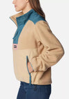 Columbia Women Riptide Half Zip Fleece, Canoe Cloudburst