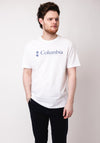 Columbia CSC Basic Logo™ T-Shirt, White & Purple
