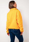 Columbia Helvetia™ II Cropped Half Snap Fleece, Orange and Green