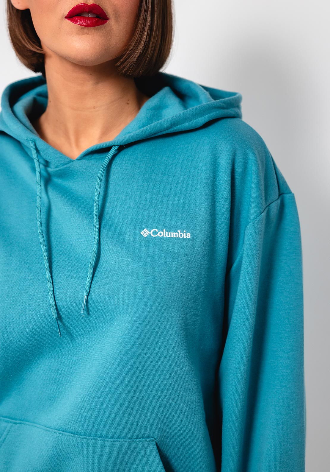 Columbia Womens Aldermore Oversized Hoodie, Blue