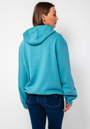 Columbia Womens Aldermore Oversized Hoodie, Blue