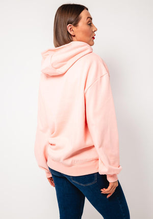 Columbia Womens Aldermore Oversized Hoodie, Pink