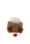 Brandwell Comfy Feet Luxury Massage Reindeer Slipper, Brown