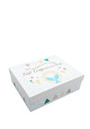 The Home Studio First Communion Day Keepsakes Box, Blue Multi