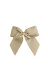 Condor Girl Bow Alligator Clip, Camel
