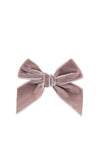 Condor Girl Velvet Alligator Clip, Iris