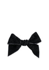 Condor Girl Velvet Alligator Clip, Black