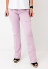 CRO Magic Fit Flared Jeans, Lilac