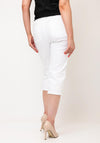 CRO Jeans Vera Capri Jeans, White