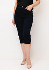 CRO Jeans Vera Capri Jeans, Navy