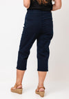 CRO Jeans Vera Capri Jeans, Navy