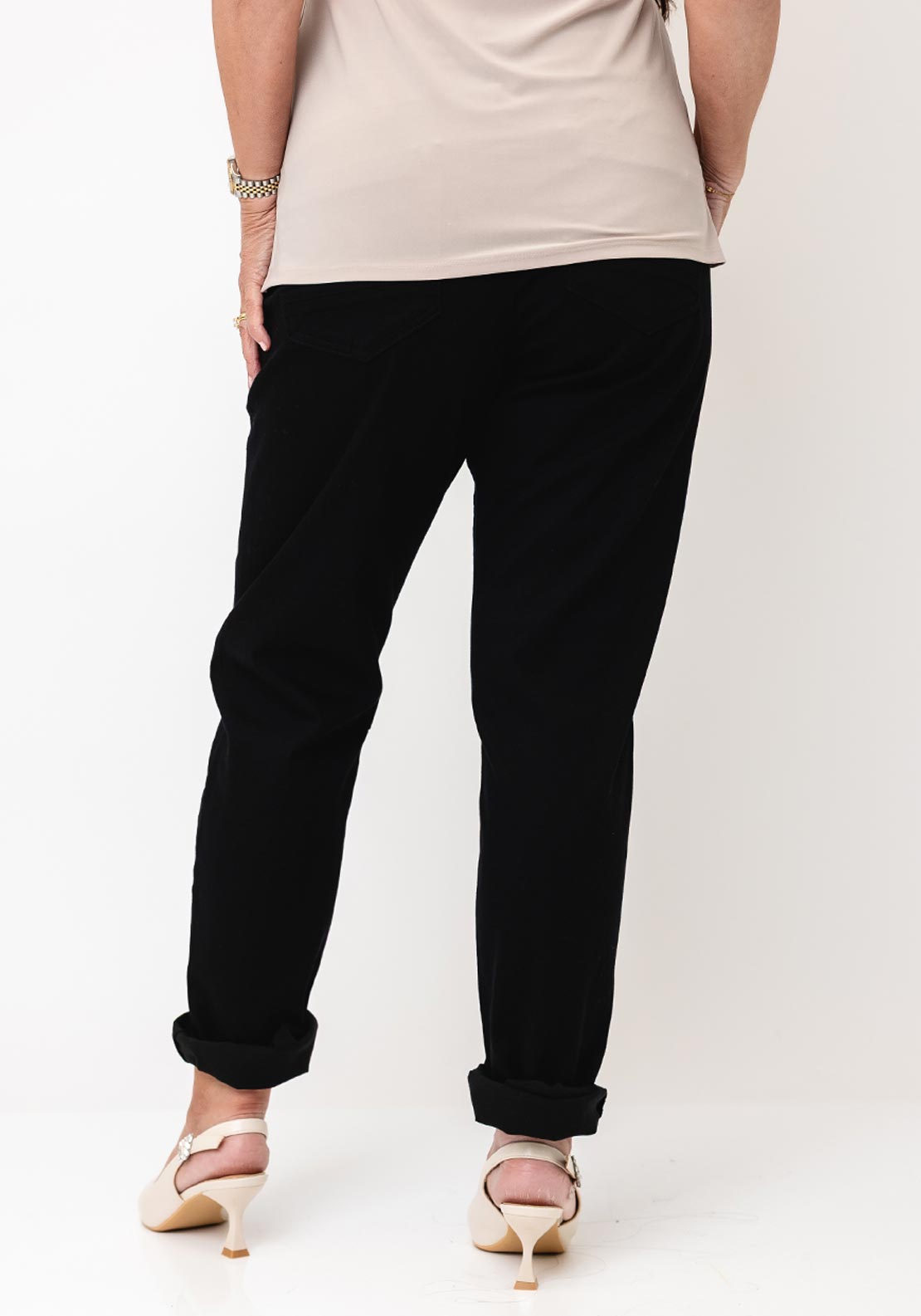 CRO Jeans Vera Slim Leg Jeans, Black