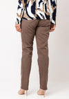 CRO Vera Slim Leg Jeans, Light Brown
