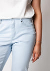 CRO Jeans Vera Slim Leg Jeans, Light Blue