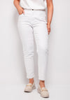 CRO Jeans Suzanne 7/8 Length Jeans, White