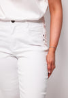 CRO Jeans Suzanne 7/8 Length Jeans, White