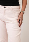 CRO Jeans Suzanne 7/8 Length Slim Leg Jeans, Pink