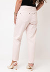 CRO Jeans Suzanne 7/8 Length Slim Leg Jeans, Pink