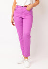 CRO Jeans Suzanne 7/8 Length Jeans, Purple