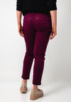 CRO Jeans Suzanne 7/8 Length Jeans, Plum