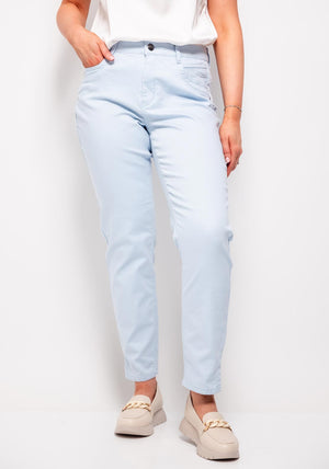 CRO Jeans Suzanne 7/8 Length Jeans, Light Blue