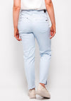 CRO Jeans Suzanne 7/8 Length Jeans, Light Blue