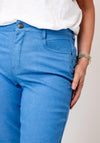 CRO Jeans Suzanne 7/8 Length Jeans, Blue