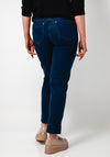 CRO Womens Slim Leg Trousers, Blue