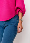 CRO Suzanne Mid Rise Zip Detail Denim Capri Jeans, Blue