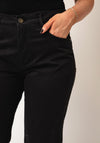 CRO Jeans Emma Straight Leg Jeans, Dark Grey