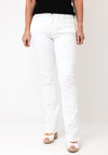 CRO Jeans Magic Fit Flared Jeans, White