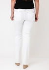 CRO Jeans Magic Fit Flared Jeans, White
