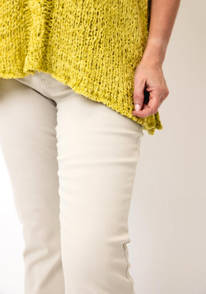 CRO Jeans Magic Fit Flared Jeans, Beige