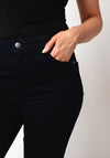 CRO Jeans Magic Fit Flared Jeans, Dark Navy
