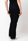 CRO Jeans Magic Fit Flared Jeans, Dark Navy